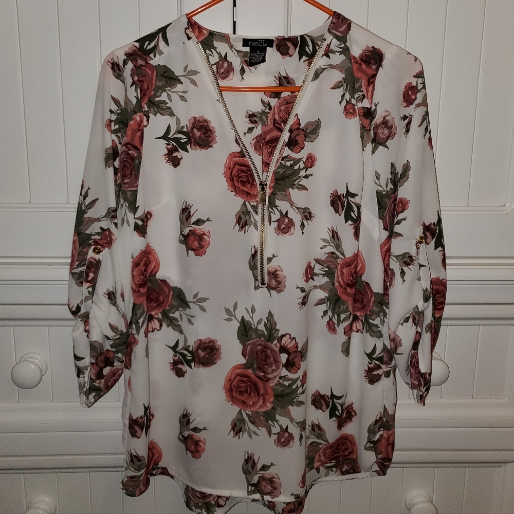 Floral blouse